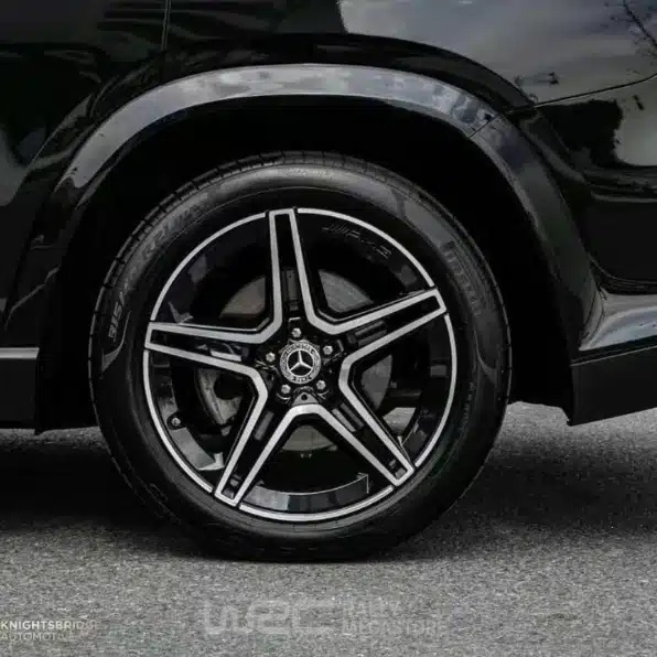 CACHE MOYEU MERCEDES BENZ NOIR 75MM